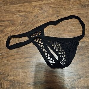Fishnet thong